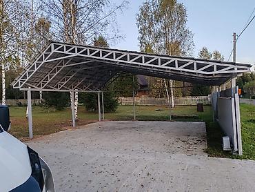 Металлические фермы: Металлические фермы и каркасы для навесов - Изготовление арочных и — 5