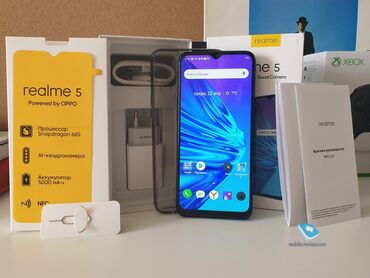 токмок телефон: Realme 5, Жаңы, 1 ТБ, eSIM