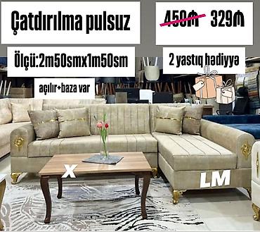 Диваны: *⚜️Künc divanlar⚜️* Yeni və sifarişlə Qiymət : *329₼* Ölçü — 1