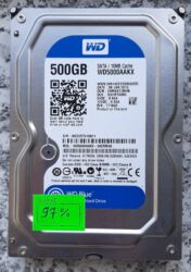 ssd hard disk: Personal kompüter üçün HDD - sərt disk - hard disk 500GB 97% HDD -