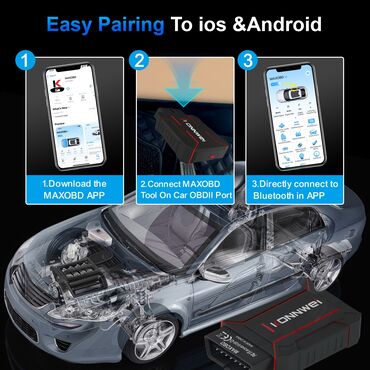 Alati za automobile: Novo -KONNWEI MAXOBD Bluetooth OBDII za IOS Android MAXOBD Bluetooth — 13