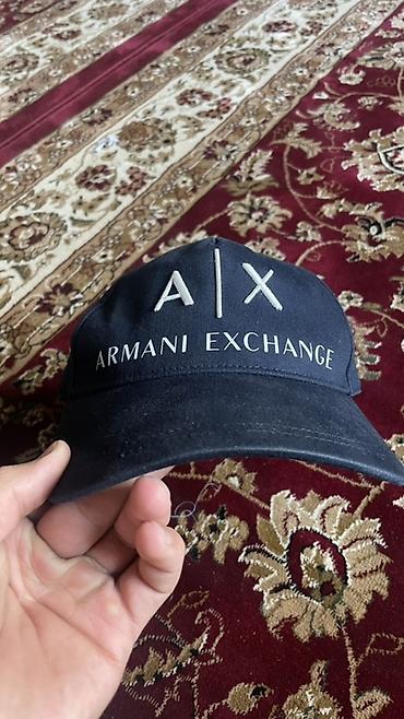 armani ex: Кепка, Бейсболка, Козырек: Изогнутый, С вышивкой — 1