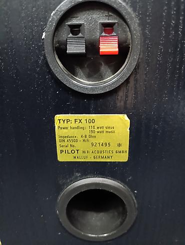 Zvučnici i stereo sistemi: Pilot FX 100 dvosistemske zvucne kutije westrini basevi od 6 incha — 2