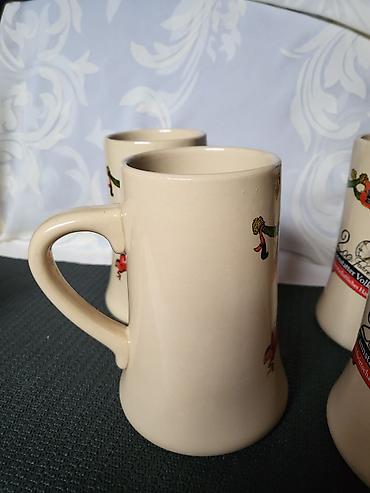 Čaše: Krigle nove za pivo.Nemacka 2018god. Nemacke nove krigle za pivo — 7