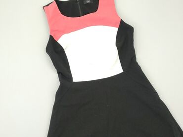czarne bluzki bez rękawów: Dress, S (EU 36), F&F, condition - Good