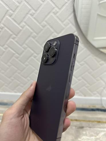 xiomi ultra: IPhone 14 Pro, Б/у, 256 ГБ, Deep Purple, 73 % — 2