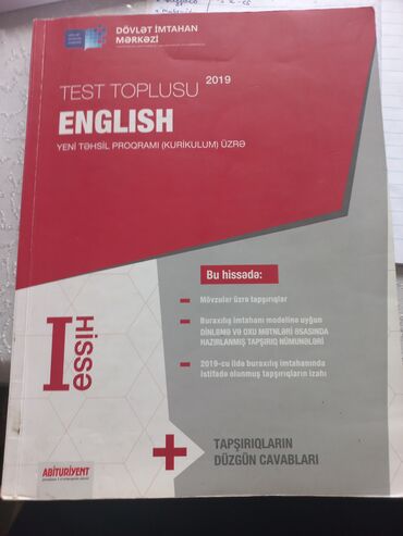 Digər kitablar və jurnallar: English 1ci hisse tezedi