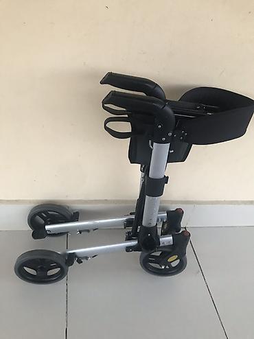 Yerimək üçün arabalar, çəliklər, əsalar, rollatorlar: Almanyadan gətirilimiş çox az işlənmiş Rollator. 360 % dönmə — 6