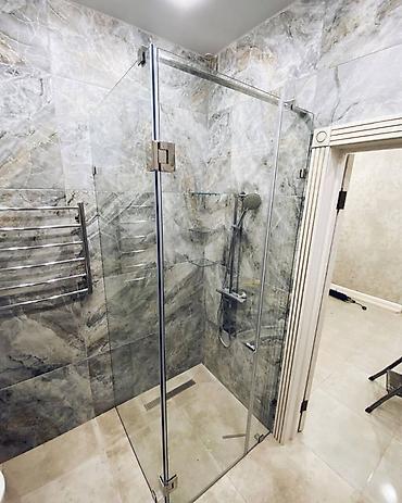 Душевые кабины: Угловая душевая перегородка, для многих именно она является — 7