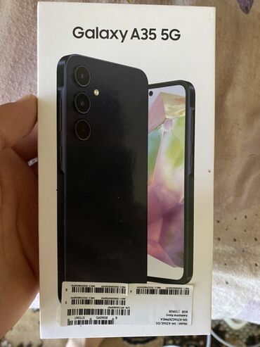 Samsung: Samsung Galaxy A35, 128 GB, rəng - Qara, İki sim kartlı