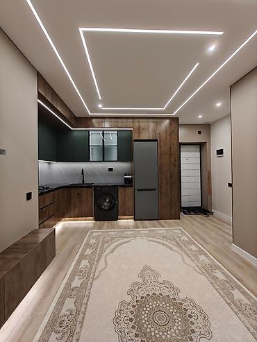 комнаты ысык кол: 2 бөлмө, 40 м², Элитка, 3 кабат, Евро оңдоо — 8