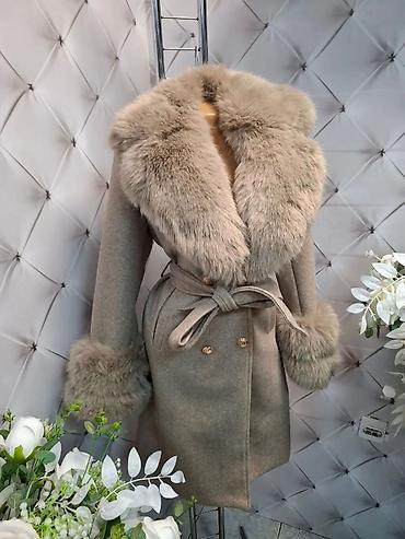 smlu: Elegantni ženski kaputi sa skidljivim krznom - Model: klasičan kaput — 5