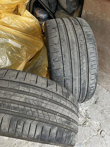Шины 285 / 30 / R 21, Лето, Б/у, Комплект, Легковые, Германия, Pirelli