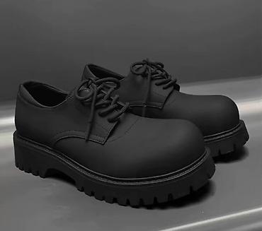 Туфли: Мужские туфли, 42, Новый, цвет - Черный, Самовывоз, Платная доставка — 7