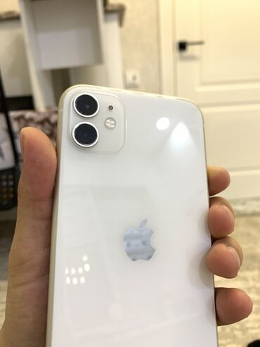 Apple iPhone: IPhone 11, Б/у, 128 ГБ, Белый, Защитное стекло, 73 % at lalafo.kg — 2 Apple iPhone: IPhone 11, Б/у, 128 ГБ, Белый, Защитное стекло, 73 % — 2