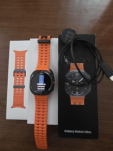 koton torbe: Samsung Galaxy Watch Ultra (47 mm) – narandžasti sportski kaiš - — 1