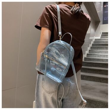 буу сумки: Прозрачный рюкзак