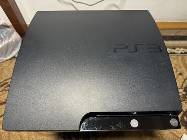 PS3 (Sony PlayStation 3): Продам Sony PlayStation 3 Slim в Черном цвете Внешнее состояние