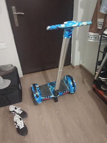 x9 pro max skuter: Öz-özünə balanslaşdırılan elektrikli hoverboard, sükanlı model. - — 1