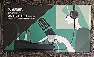 av multi out to hdmi: Yamaha AG03 MK2 Live Streaming Pack. Yenidir. Istifadə olunmayıb — 1