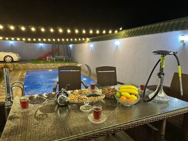 Günlük kirayə evlər: 200 kv. m, 3 otaqlı, Artezian quyusu, Kanalizasiya, Kombi — 25