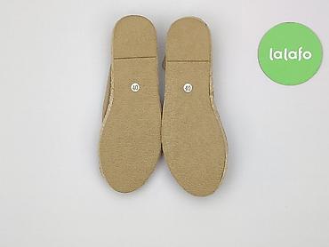 style 50 buty: Męskie espadryle w kolorze beżowym, rozmiar 40. - Cholewka — 3