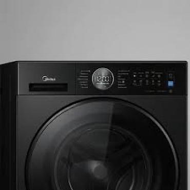 dikis masini: Midea MF210W80WB/T – 8 kq, 1400 dövr/dəq, buxarlı və ağıllı — 2