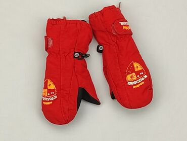 czapka zimowa czerwona: Gloves, 20 cm, condition - Very good