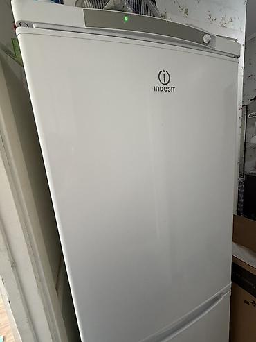 indesit: Холодильник Indesit, Б/у, Двухкамерный, 60 * 165 * 42 — 1