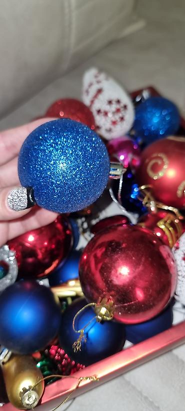 Uşaqlar üçün digər mallar: Bayram ağacı bəzəkləri dəsti TƏZƏDİR HƏRŞEY BİR YERDƏ KOROBKADA 40 M - — 1