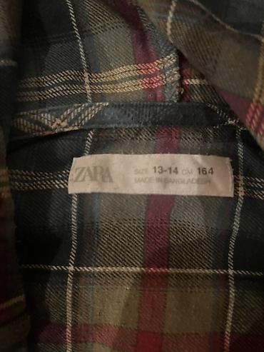 Детская одежда и обувь: ZARA kapüşonlu köynək - Brend: ZARA - Ölçü: 13–14 yaş, 164 sm — 2