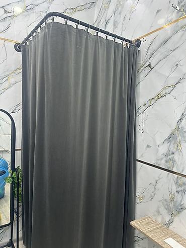 pərd: Paltar soyunma/bölmə pərdəsi dəsti - Tətbiq: butik, geyim mağazası — 1