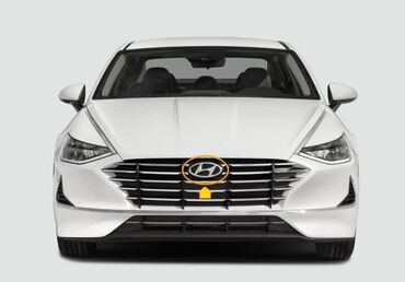 maşın antena: Hyundai avtomobilləri üçün orijinal ön loqo. Bu loqo, avtomobilinizin