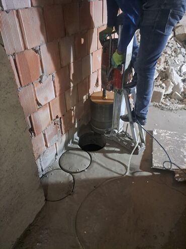 Beton işləri: Beton kəsimi və aşındırma xidməti - Armatur dolu monolit betonların — 10