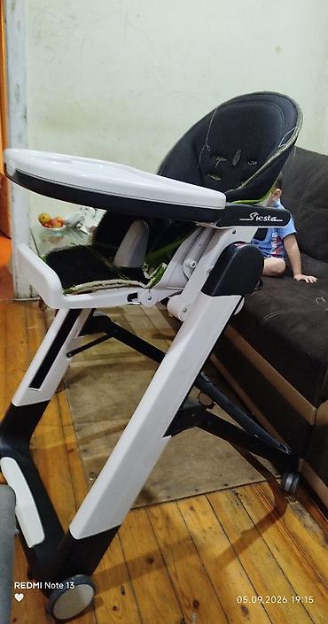 Yemək masaları, oturacaqları: Peg Perego Siesta uşaq yemək stulu - Brend/model: Peg Perego Siesta — 3
