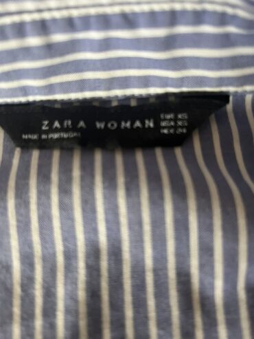 gece koynekleri: ZARA Woman zolaqlı köynək‑tunika - Brend: ZARA Woman (Made in at lalafo.az gece koynekleri: ZARA Woman zolaqlı köynək‑tunika - Brend: ZARA Woman (Made in