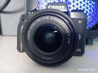 Фотоаппараты: Беззеркальная камера Canon EOS M-серии с кит-объективом Canon Zoom — 1