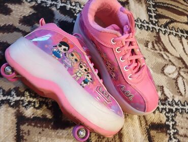 Əlcəklər: Uşaq üçün çarxlı ayaqqabı – LOL Surprise dizaynlı Rolik, kanki təkərli