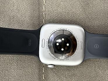 айфон ейр: Apple Watch Series 11, алюминий, 45 мм (указано на ремешке 45MM), цвет — 3