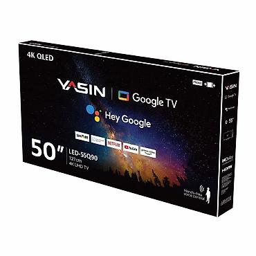 redmi 8pro: Телевизор YASIN 50" QLED 4K UHD (LED-55Q90) - Диагональ: 50" (127 см) — 1