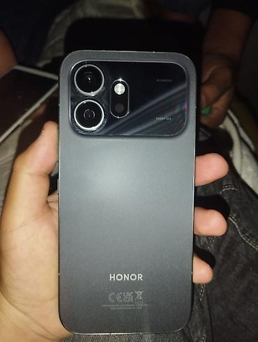 Honor 400 Lite, 512 GB, rəng - Boz, Sensor, Barmaq izi, Simsiz şarj