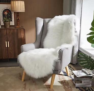 Tepisi i prostirke: Dekorativni mekani tepih od veštačkog krzna - Materijal: gust — 3