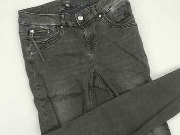 spodnie damskie z wysokim stanem jeans: Jeans, L (EU 40), condition - Good