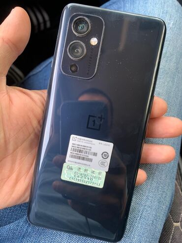 s22 plus: OnePlus 9, Колдонулган, 256 ГБ, түсү - Кара, 2 SIM