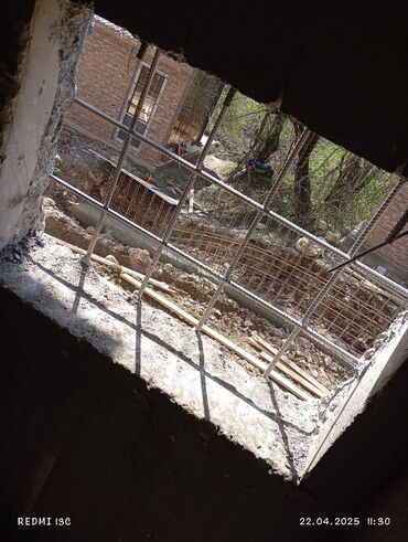 Beton işləri: Səssiz tozsuz səliqəli kəsim. Beton katlavan monolit kubik — 5