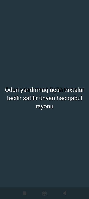 dekor odun: Odun yandırmaq üçün taxtalar satılır. Təyinat: - Sobalar, manqallar — 1