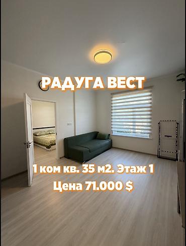сертификат кут: 1 комната, 35 м², Элитка, 1 этаж, Евроремонт — 1