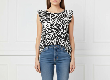 modne bluzy dla nastolatek: H&M, Women's blouse, size M