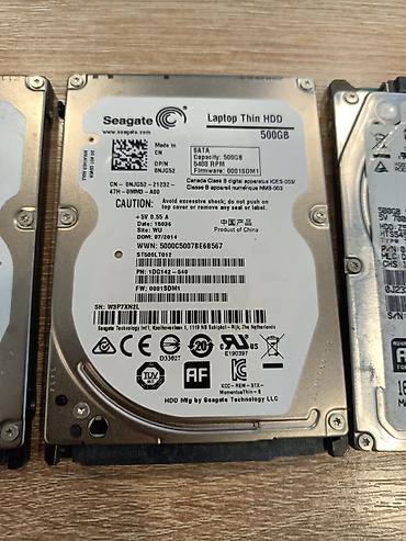 sərt disk: Məhsul: 2-ci əl 2.5" SATA noutbuk HDD-ləri (işlək), hamısı Low Level — 6