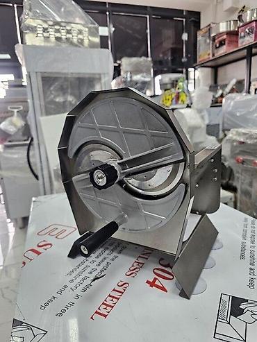 Yuxa, lavaş aparatları: Slayser Slayzer slicer Kaşar Dilimleme Makinası Gıda Dilimleme — 6